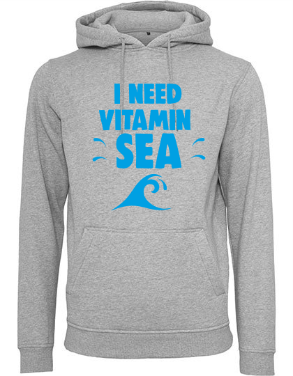 Hoodie Vitamin Sea grau